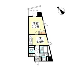 TKフラッツ渋谷の物件間取画像